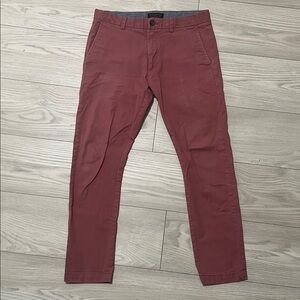 Banana Republic Men's Pink Chino Pants